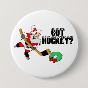 Badge Rond 7,6 Cm Hockey obtenu ?