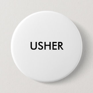 BADGE ROND 7,6 CM HUISSIER
