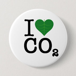 Badge Rond 7,6 Cm I CO2 de coeur