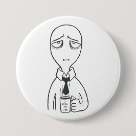 Badge Rond 7,6 Cm I love my job Button