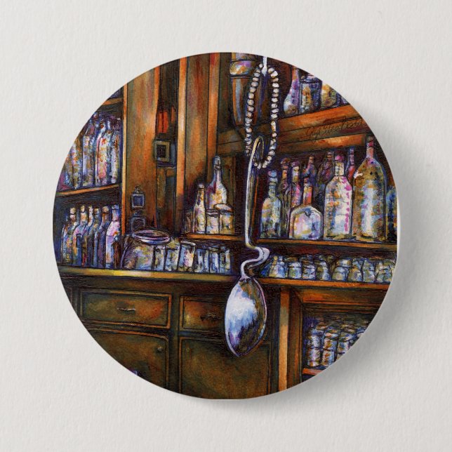 Badge Rond 7,6 Cm Implicitement Compris (Devant)