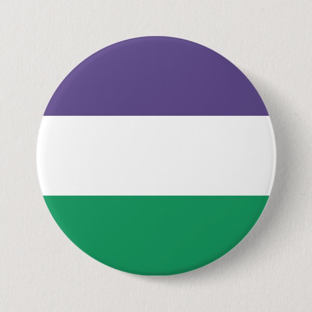 Badge Rond 7,6 Cm Indicateur Suffragette (Devant)