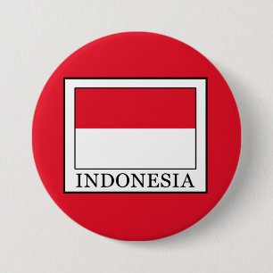 Badge Rond 7,6 Cm Indonésie