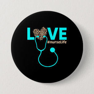 Badge Rond 7,6 Cm Infirmière