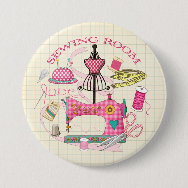 Badge Rond 7,6 Cm Insigne de couture (Devant)