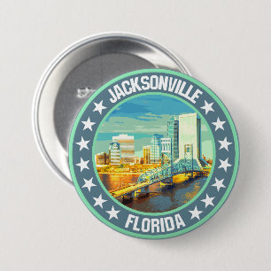 Badge Rond 7,6 Cm Jacksonville