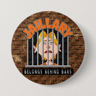 Badge Rond 7,6 Cm Jaillary Hillary pour la prison