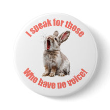 Je parle pour ceux qui n'ont pas de lapin vocal