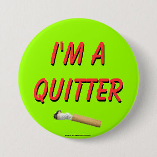 Badge Rond 7,6 Cm Je suis un renonceur