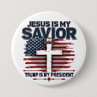 Jésus est mon sauveur Trump est mon président drôl
