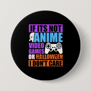Badge Rond 7,6 Cm Jeux vidéo d'Halloween