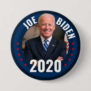 Badge Rond 7,6 Cm Joe Biden 2020 pour le Président