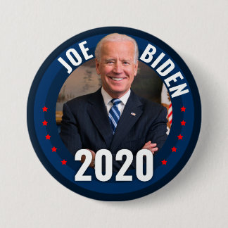 Badge Rond 7,6 Cm Joe Biden 2020 pour le Président