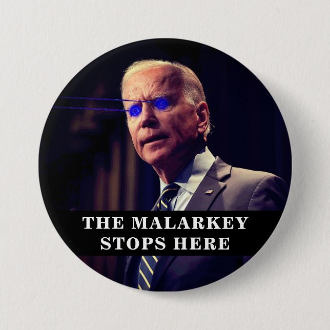Badge Rond 7,6 Cm Joe Biden comme Dark Brandon (Devant)