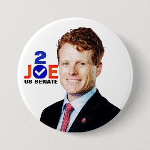 Badge Rond 7,6 Cm Joe Kennedy Sénat américain 2020