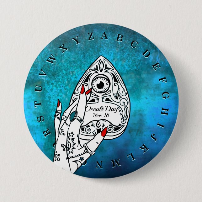 Badge Rond 7,6 Cm Jour occulte (Devant)