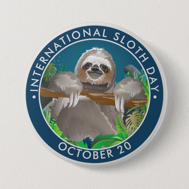Badge Rond 7,6 Cm Journée internationale de la Fête du Soleil (Devant)
