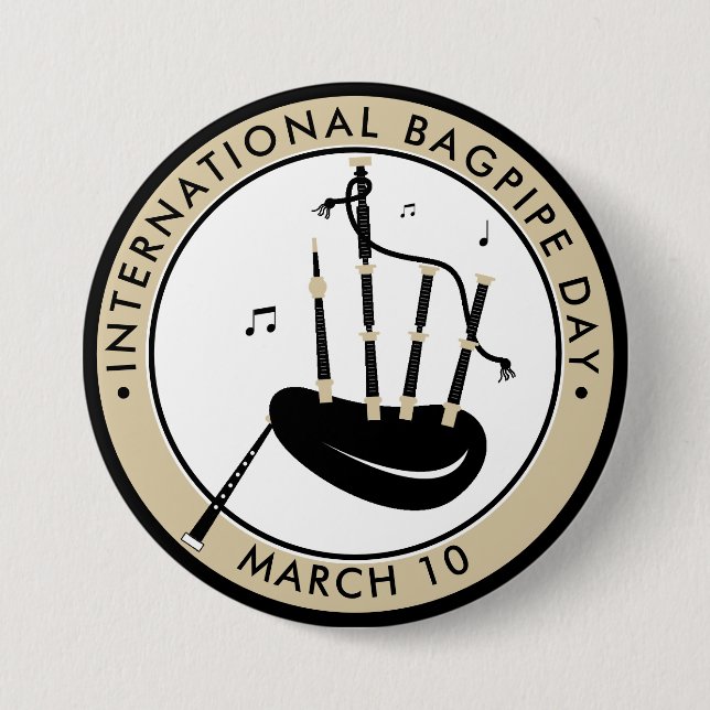 Badge Rond 7,6 Cm Journée internationale de l'enlèvement (Devant)