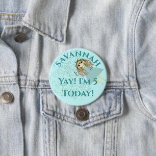Badge Rond 7,6 Cm Jours magiques Anime fête d'anniversaire