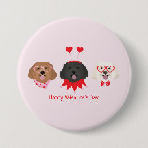 Joyeux Valentines Day Chiens de Maltipoo