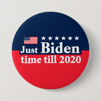 Badge Rond 7,6 Cm Juste temps de Biden