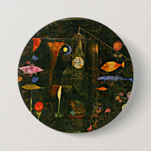 Badge Rond 7,6 Cm Klee - Poisson magique