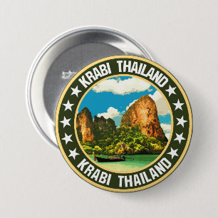 Badge Rond 7,6 Cm Krabi