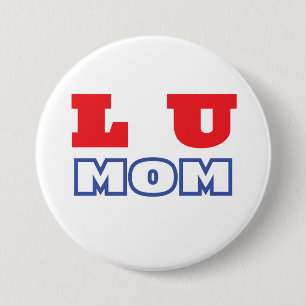 Badge Rond 7,6 Cm L U maman