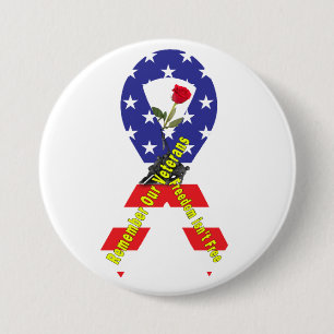 Badge Rond 7,6 Cm La liberté n'est pas libre