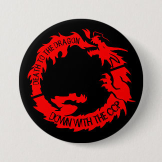 Badge Rond 7,6 Cm La Mort Du Dragon Au Bout Du PCC