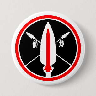 Badge Rond 7,6 Cm La Réunion Fort Sill l'Oklahoma 2015 de missile de
