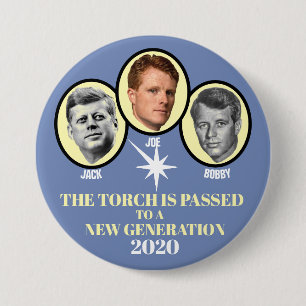 Badge Rond 7,6 Cm La torche est passée