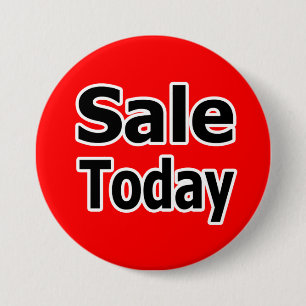 Badge Rond 7,6 Cm La vente se boutonnent aujourd'hui