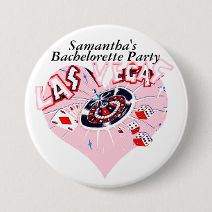 Badge Rond 7,6 Cm Las Vegas Bachelorette