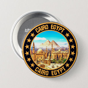 Badge Rond 7,6 Cm Le Caire