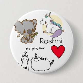Badge Rond 7,6 Cm Le Roshni aléatoire