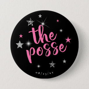 Badge Rond 7,6 Cm L'enterrement de vie de jeune fille Disco ID925