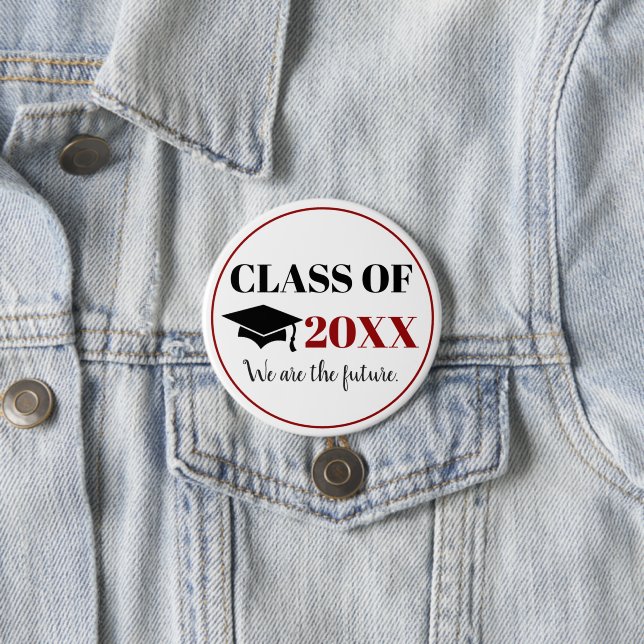Badge Rond 7,6 Cm Les Diplômes - Nous sommes l'avenir (En situation)