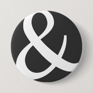 Badge Rond 7,6 Cm L'esperluète toute-puissante