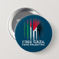 Libérer Gaza Palestine Vintage Drapeau palestinien