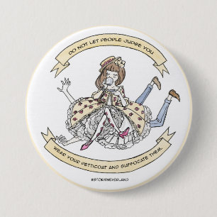 Badge Rond 7,6 Cm Lolita classique suffoquent