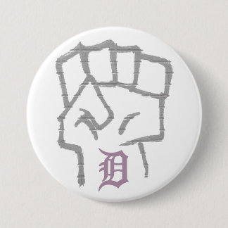 Badge Rond 7,6 Cm Lutte de Detroit (bouton)
