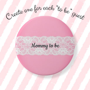 Badge Rond 7,6 Cm Maman à être