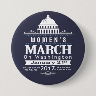 Badge Rond 7,6 Cm Mars de million de femmes sur le Pin de bouton de