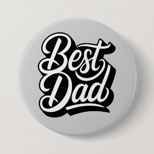 Badge Rond 7,6 Cm Meilleur papa