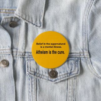 Badge Rond 7,6 Cm Mental