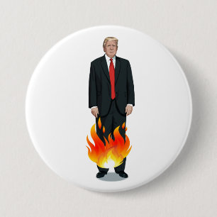 Badge Rond 7,6 Cm Menteur ! Menteur !
