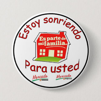 Badge Rond 7,6 Cm mercado de boton