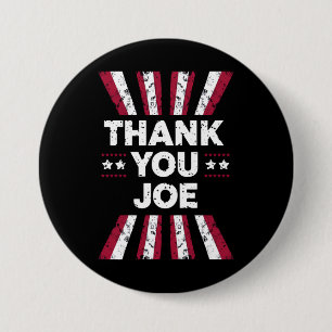 Badge Rond 7,6 Cm Merci Joe Président Biden
