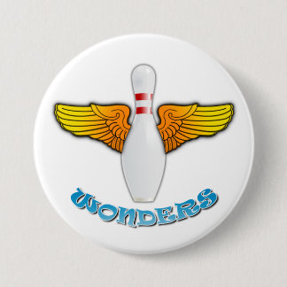 Badge Rond 7,6 Cm Merveilles d'une borne